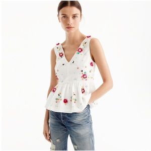 🎉HP🎉JCREW FLORAL TOP🌸